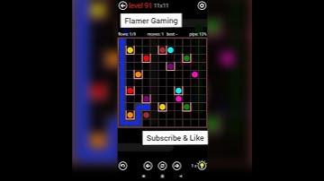 Flow Free || Pockets Pack || 11x11 || Level 91 To 100 Gameplay