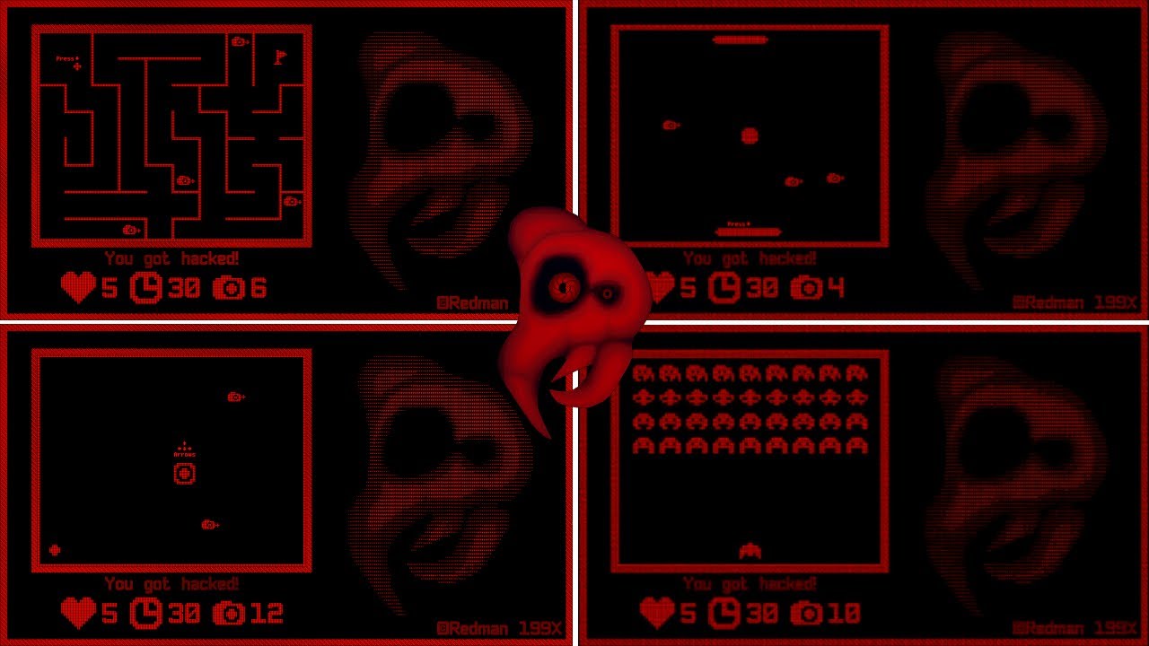 One Week at Flumpty's Fan-Made All RedMan MiniGames + Advertisements