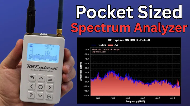 Pocket Spectrum Analyzer: Unleashing the RF Explorer 4G Combo PLUS!