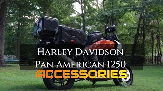 Harley Davidson Pan America 1250 Accessories  7 items that could change your ride.