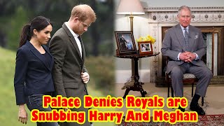 ? Palace officially denies that the Royal family rejected Harry and Meghan