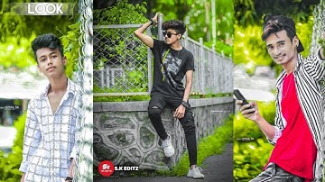 LightGreen Tone - Atharv Raut inspired Lightroom moody green editing tutorial - SK EDITZ