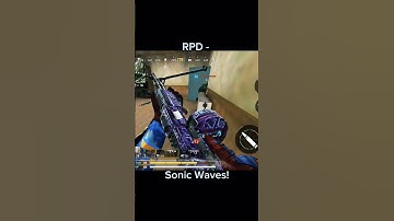 RPD - Sonic Waves! #callofdutymobile