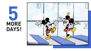 Mickey &amp; Minnie Birthday Countdown | 5 More Days! 🎉