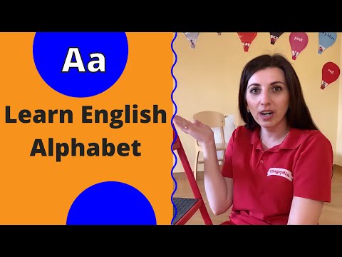 Англійський алфавіт. Для дітей. Кіндервіль.
