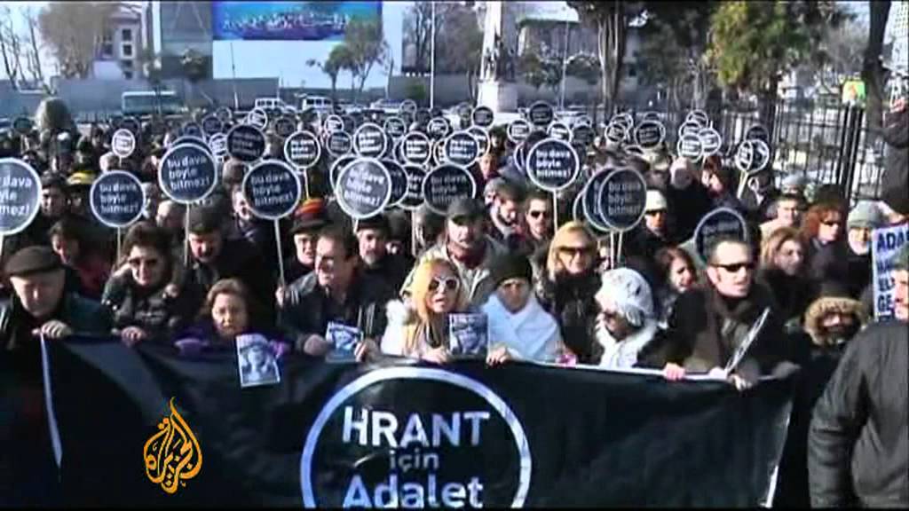 أعرب أنصار قضية هرانت دينك عن أسفهم للحكم الصادر فيها.