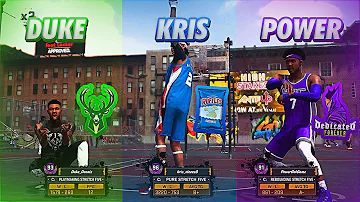 THE BEST STRETCH BIGS ON NBA 2K18 COME TOGETHER TO TAKE OVER MYPARK! 7'3 DEMIGODS CANT BE STOPPED!