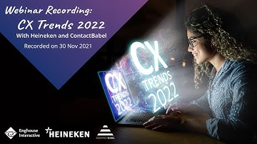 Enghouse Webinar "CX Trends 2022"