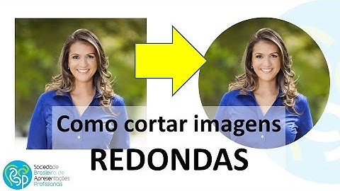 Como cortar imagem REDONDA no PowerPoint