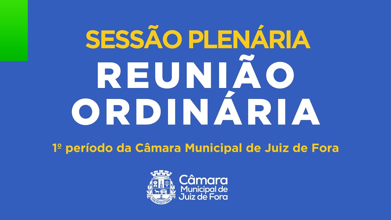 9ª Reunião Ordinária do 1º Período Legislativo - CMJF 15 de Janeiro de 2026