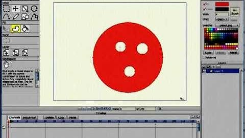 Anime Studio 9 Debut Tutorial: Create Shape Tool