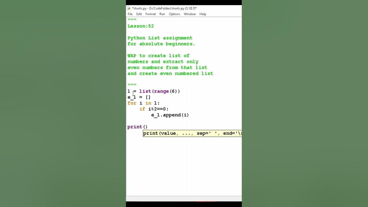 python coding exercise for absolute beginners #shorts #python #coding # ...