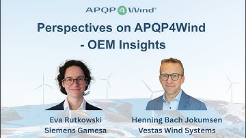 Perspectives on APQP4Wind - OEM insights