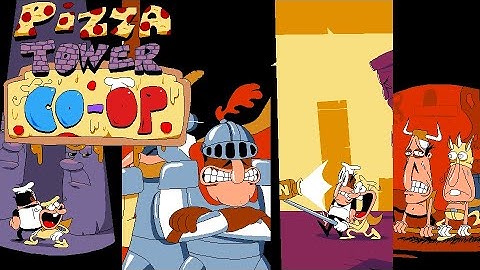 All Pizza Tower Coop Titlecards