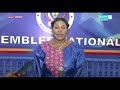 Fifi Masuka parle de la province du Lualaba à Mboso