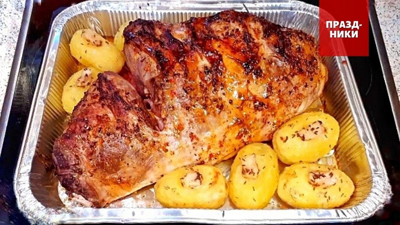 Вкусная баранина в духовке с картошкой – праздничный рецепт бараньей ...