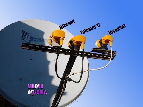 طريقة إستقبال    على صحن ثابت