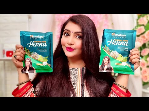 Himalaya natural shine henna for fight premature grey hair |how to apply henna on hair At