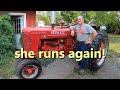 repairing the FARMALL H and diagnosing magneto problems