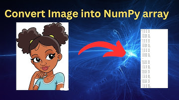 How to convert image into NumPy array?