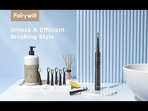 Электрическая зубная щетка Fairywill E11 - YouTube