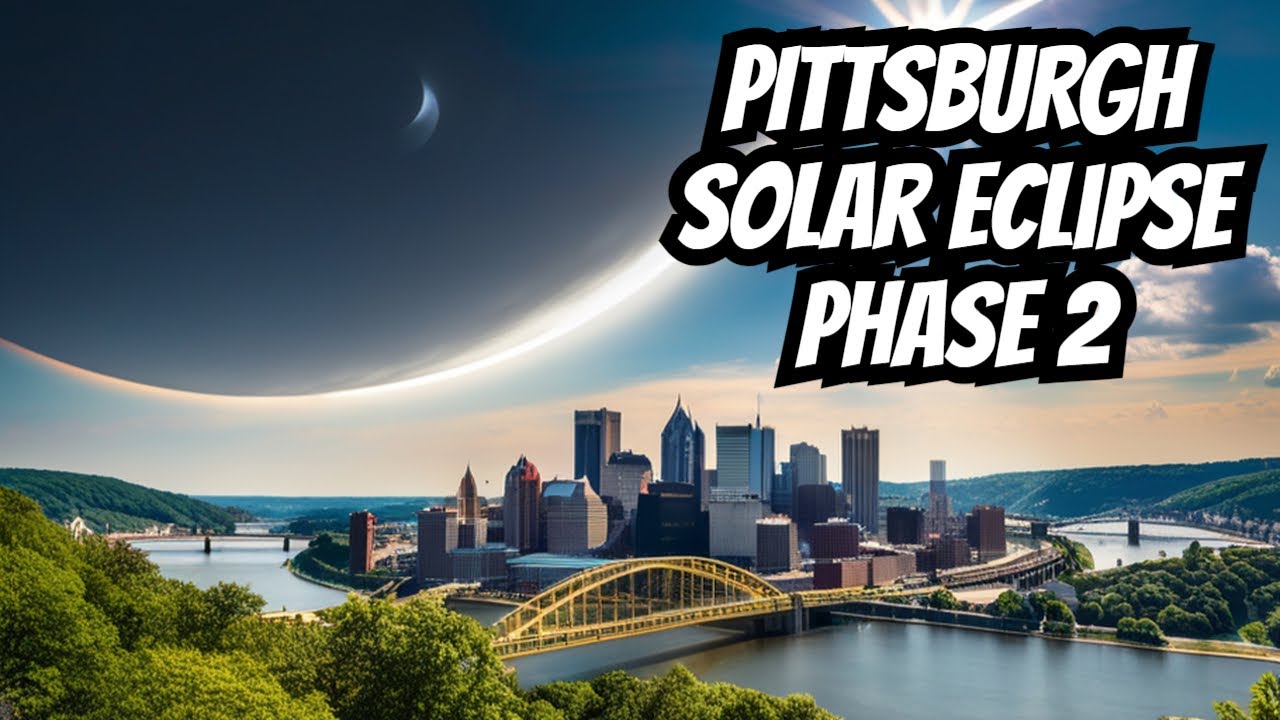 2017 Eclipse Pittsburgh PA Phase 2 Time lapse YouTube