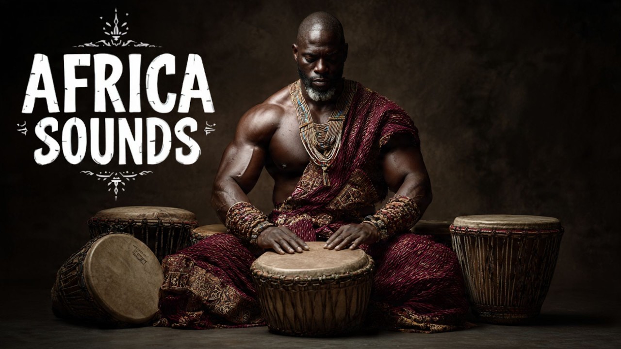 African Tribal Sounds for Focus – Calm Rhythms with Deep Drums 🌍 AFRICA ...