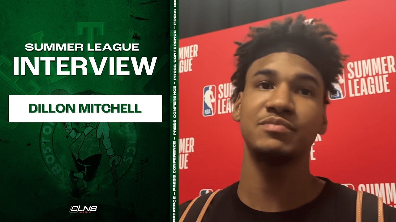 Dillon Mitchell Unsure Which Contract He'll Sign with Celtics | Post Game Interview