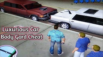 Luxurious Car Cheat | Body Gards Cheat | Gta Vice City | Tony Bhai - @SHAHGOLD