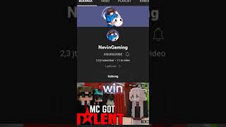 Nevin Gaming Vs All Youtuber Minicfar