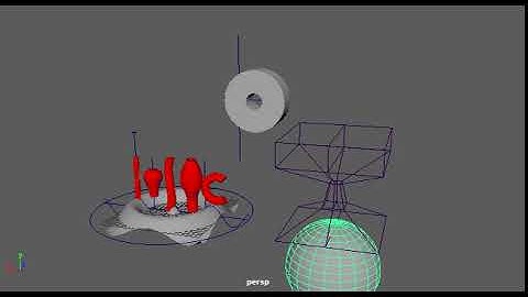 Maya NonLinear Deformation