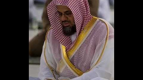 تلاوة من سورۃ المجادلة تراويح ليلة 27 رمضان 1417هـ الشيخ سعود الشريم
