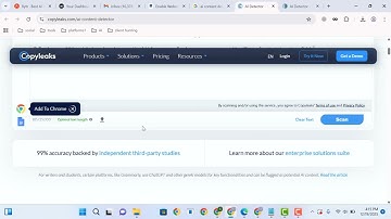 How to detect AI Generated content using Copyleaks AI Content Detector tool