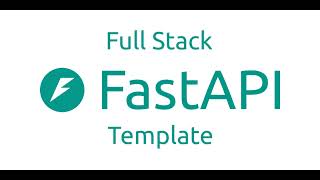 GitHub - fastapi/full-stack-fastapi-template: Full stack, modern web application template. Using ...