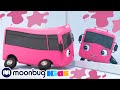 Buster wechselt die Farbe | Kinderlieder und Cartoons | Go Buster  | Moonbug Kids Deutsch