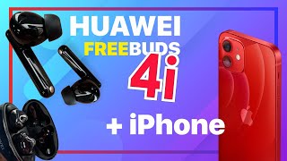 Как работают Huawei Freebuds 4i с iPhone?