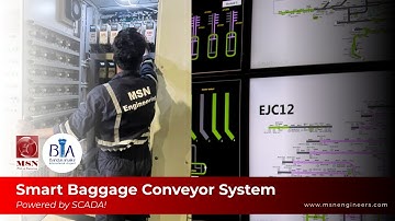 Fully Automated Baggage Handling System with SCADA | MSN Engineering (Pvt) Ltd