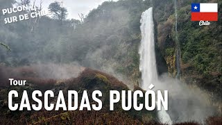 Tour CASCADAS PUCÓN: Salto La China - Salto El León - Salto Palguín