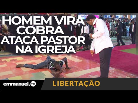 Homem Vira COBRA Ataca Pastor Na IGREJA!!!