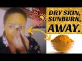 How To Get Rid Of Sunburn Using One Ingredient | Brightening Face Mask For Dry Skin |