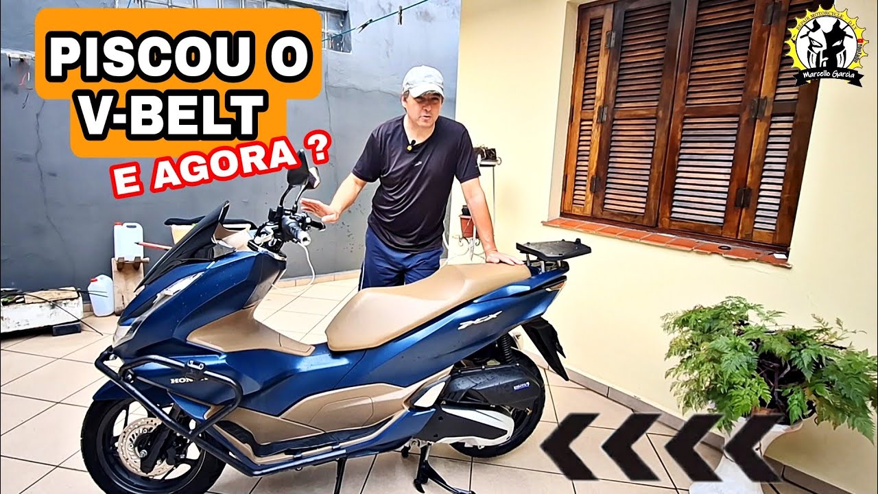 V-belt. Saiba a hora certa de trocar a correia da sua scooter e revisão do CVT 
