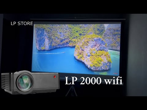 Обзор проектора LP 2000 wifi в домашних условиях