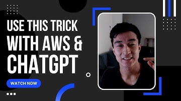 This Trick with ChatGPT & AWS Will Save You Time!