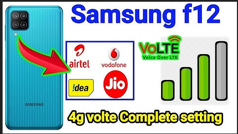 Samsung f12 parmanent 4g volte network problem | how to solve 4g volte network problem Samsung f12