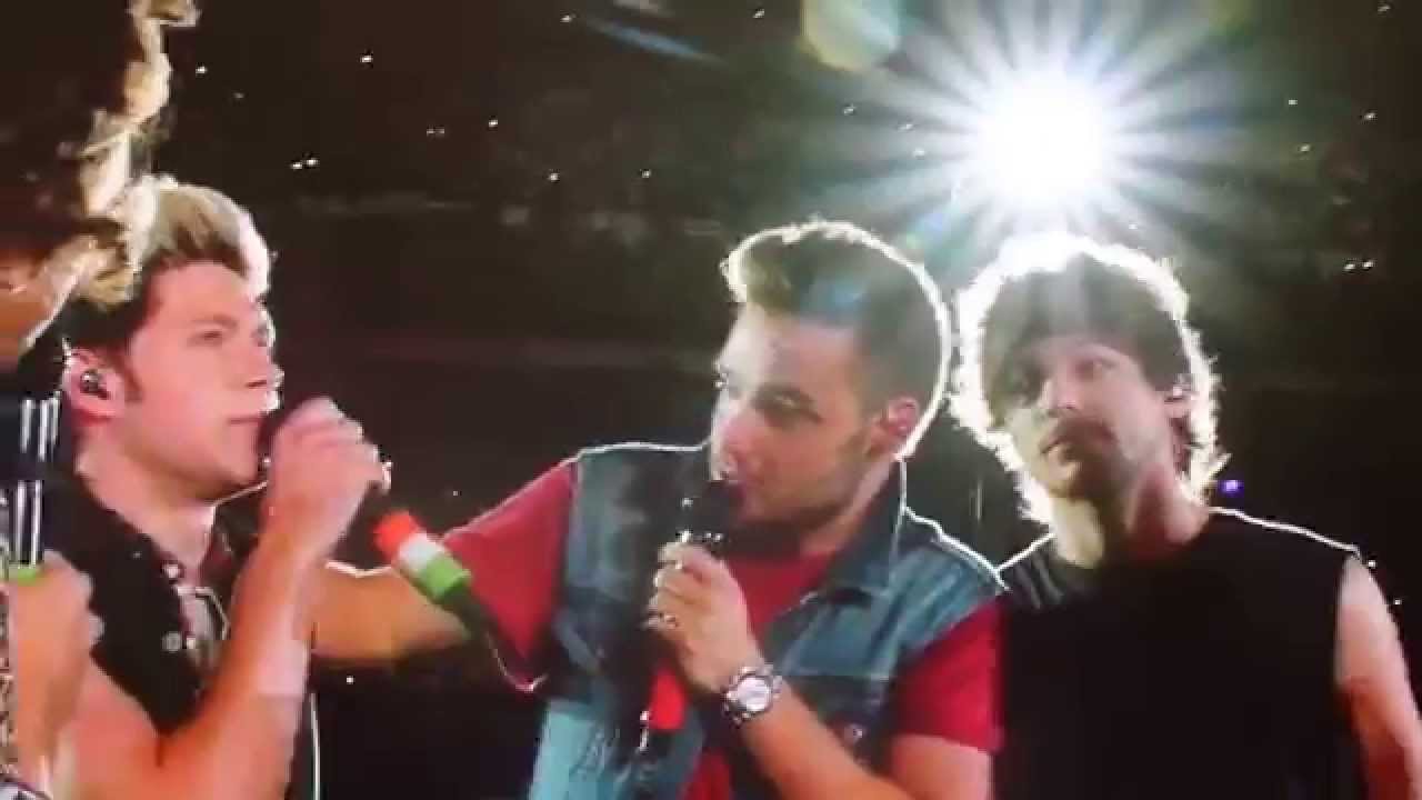 One Direction, Twitter questions @ San Siro (29/06/2014)