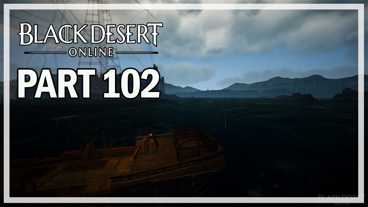Black Desert Online Lets Play Part 102 Stuck Boat Dark Knight YouTube