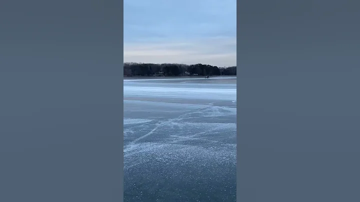 dirtbike on thin ice. @dudeevanbro #cboystv