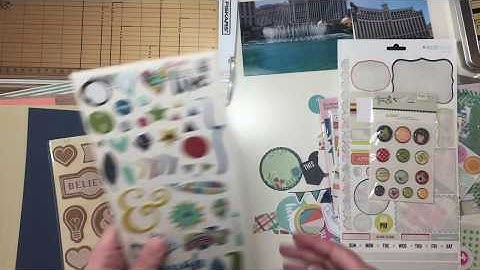 Scrapbook Process: Perfect Fun // Follow a Sketch Friday