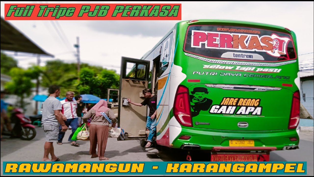 Tripe Mudik Rawamangun - Krangkeng Bareng Bus PERKASA