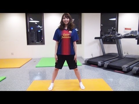 お腹の脂肪＋背中の脂肪まで落とすスクワット！ | Muscle Watching